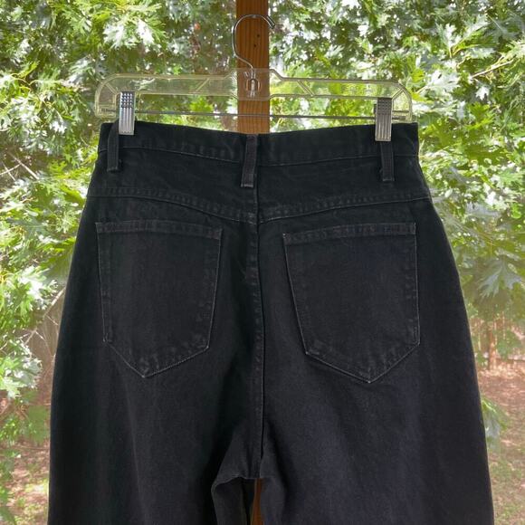 Sasson Women's Vintage Black High Waisted Jeans Size 12 (28" Waist) - Picture 4 of 10